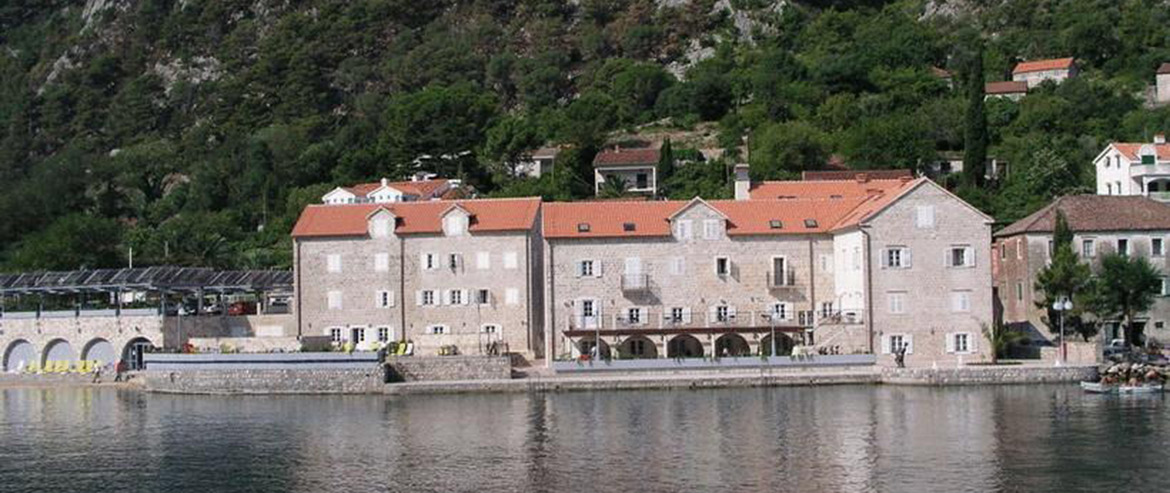 hotel splentido prcanj kotor montenegro construction adria invest